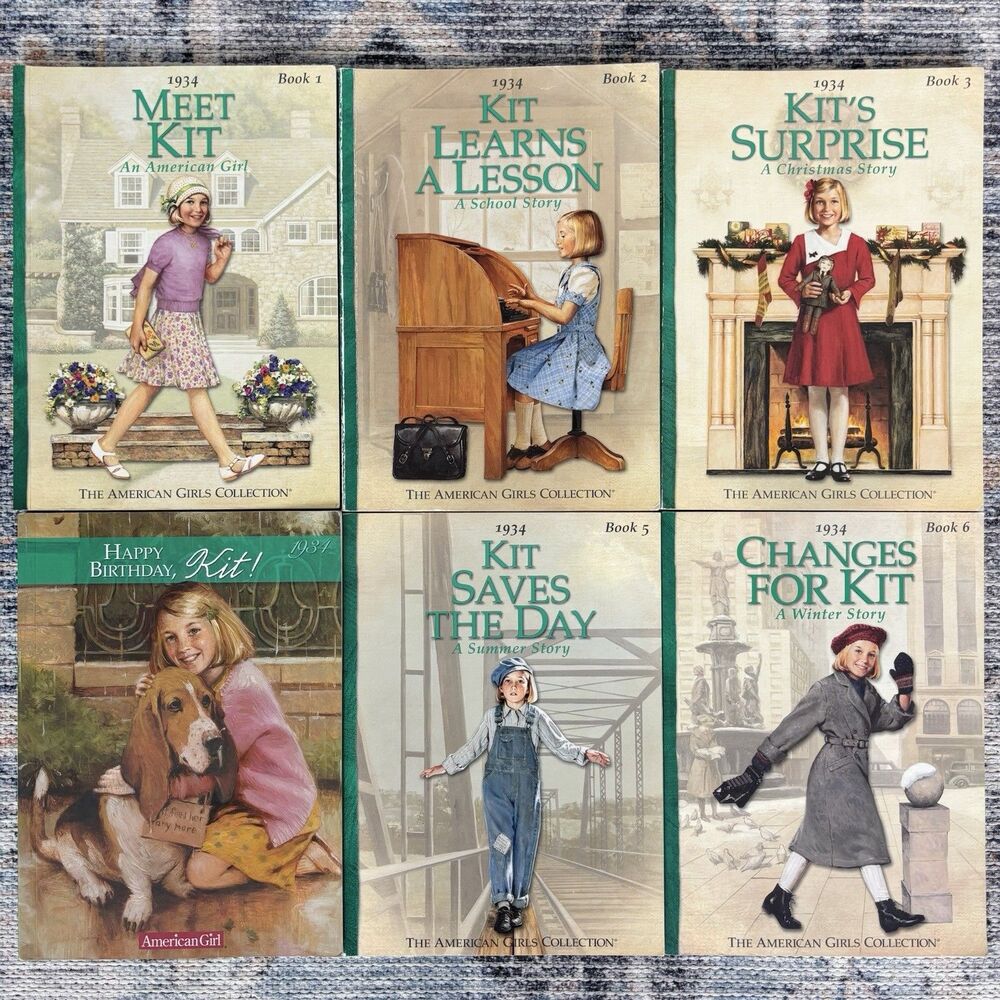 Kit Kittredge American Girl Series Lot of 6 Books Original Editions 2000 Vintage